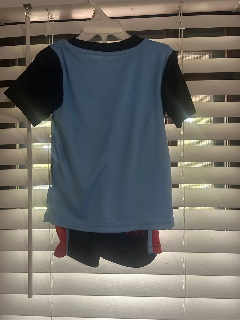 Marvel Spider-Man Kids Matching Set in Light Blue, Red & Black
